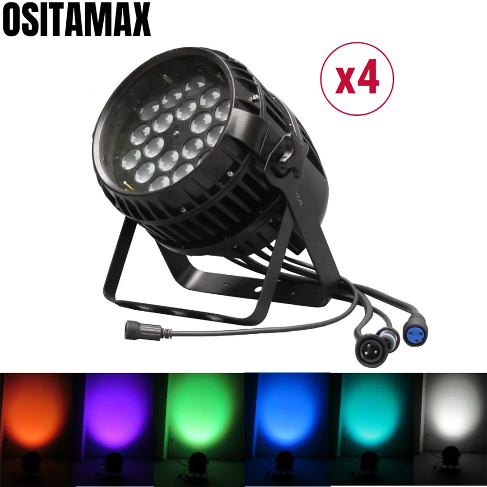 4/lot Outdoor Zoom Par Light RGBWA UV 18x18w LED Par Wash Effect Lighting Stage Machine DMX Lumiere Waterproof LED Par Lamp
4/lot Outdoor Zoom Par Light RGBWA UV 18x18w LED Par Wash Effect Lighting Stage Machine DMX Lumiere Waterproof LED Par Lamp