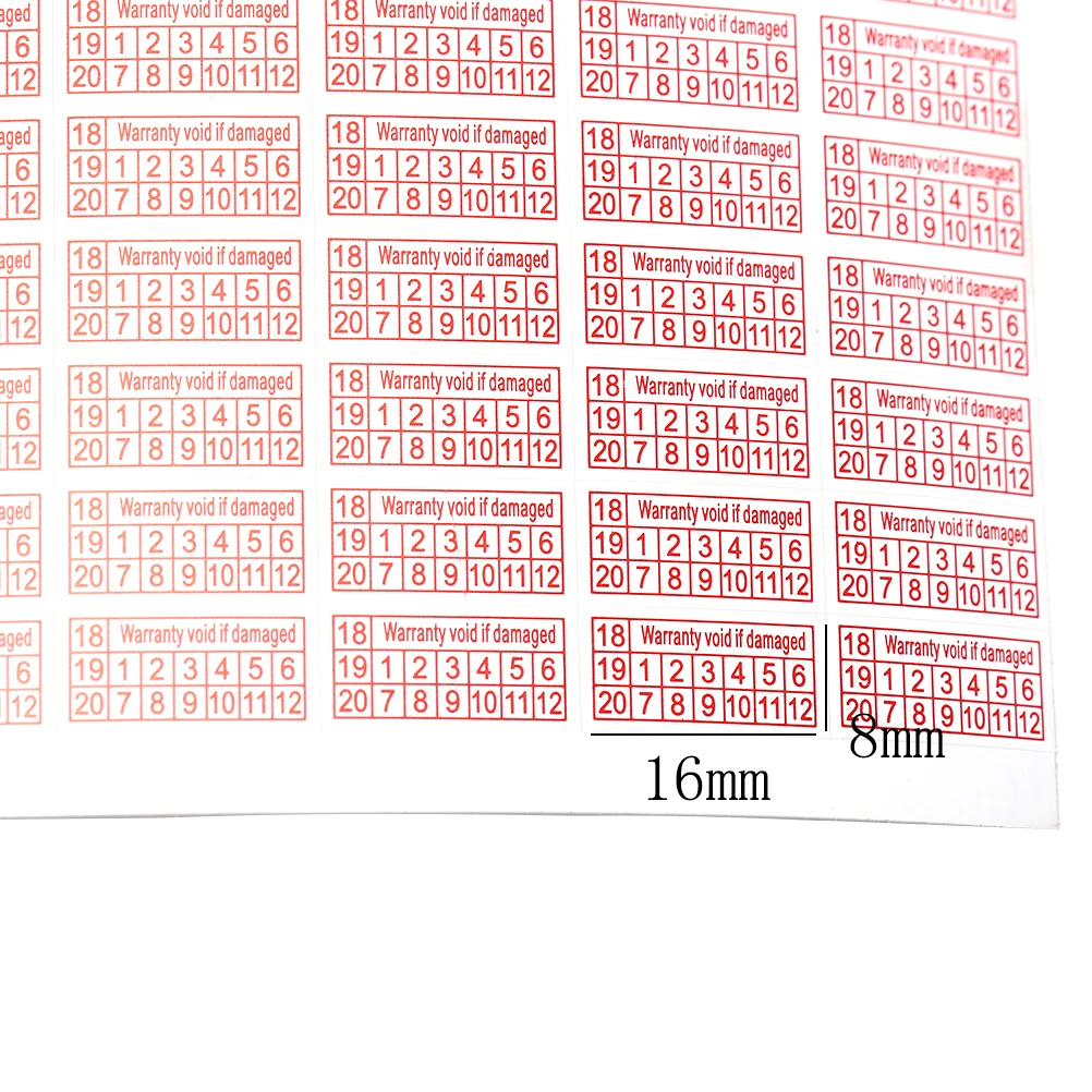 200pcs Year Red Color Rectangle Shape Fragile Label Warranty Void If Removed Sticker
200pcs Year Red Color Rectangle Shape Fragile Label Warranty Void If Removed Sticker