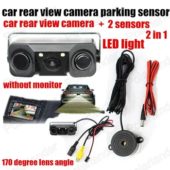 2 In 1 Car Vehicle Rear Backup View Camera 2 Sensor Reversing Radar Video System
2 In 1 Car Vehicle Rear Backup View Camera 2 Sensor Reversing Radar Video System
