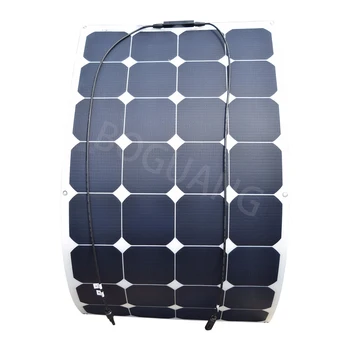 18V 100W 100watt flexible ETFE efficient solar panel boat sun power cell solar panels for 12V RV charging battery panou solar
18V 100W 100watt flexible ETFE efficient solar panel boat sun power cell solar panels for 12V RV charging battery panou solar