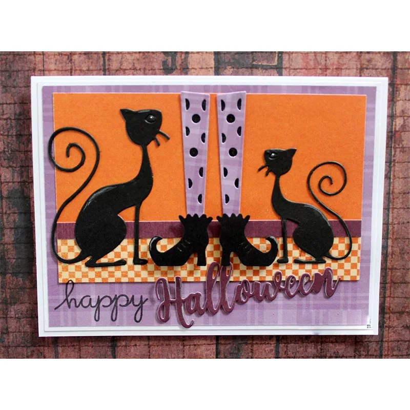 2 PCS Cute Cat Metal Cutting Dies Stencils For DIY Scrapbooking Decorative Embossing Suit Paper Cards Die Cutting Template
2 PCS Cute Cat Metal Cutting Dies Stencils For DIY Scrapbooking Decorative Embossing Suit Paper Cards Die Cutting Template