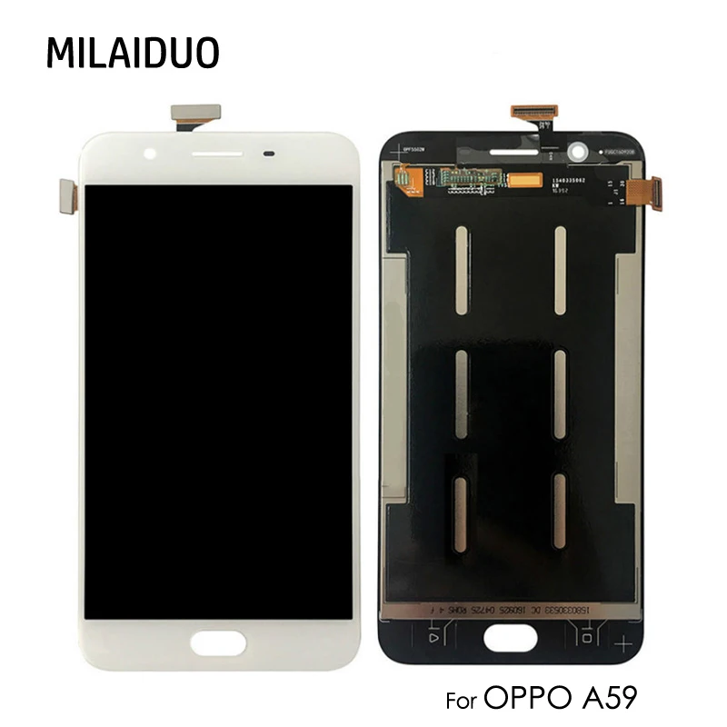 IPS LCD Display For OPPO A59 A1601 F1S Touch Screen Digitizer Full Assembly Replacement Parts White No Frame 5.5 Inch
IPS LCD Display For OPPO A59 A1601 F1S Touch Screen Digitizer Full Assembly Replacement Parts White No Frame 5.5 Inch