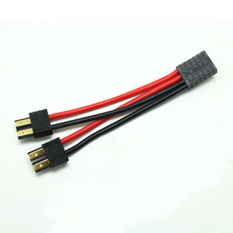 TRX Plug Connector Parallel Cable leads Extension 1 to 2 Adapter for RC Racing Lipo Battery
TRX Plug Connector Parallel Cable leads Extension 1 to 2 Adapter for RC Racing Lipo Battery
