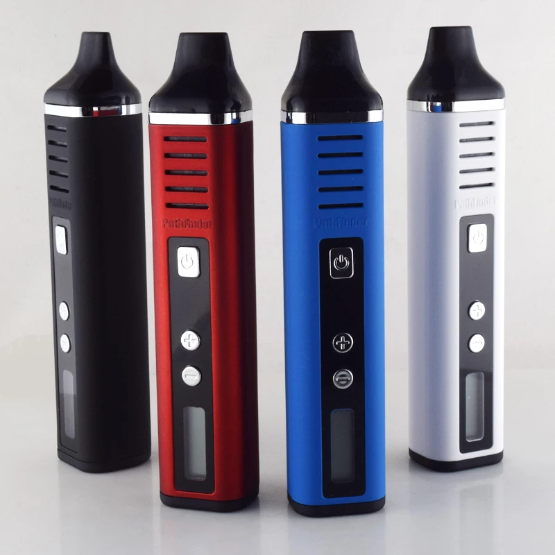 2019 original Pathfinder V2 vape kit 2200mah with OLED Display Dry Herb Vaporizer Vape Pen mod electronic cigarette kit Vapor