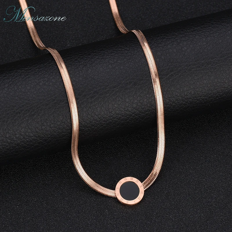 MENSAZONE New Engraving Necklace Stainless Steel Letters Pendant Necklace Round Jewelry for Female Gifts
MENSAZONE New Engraving Necklace Stainless Steel Letters Pendant Necklace Round Jewelry for Female Gifts
