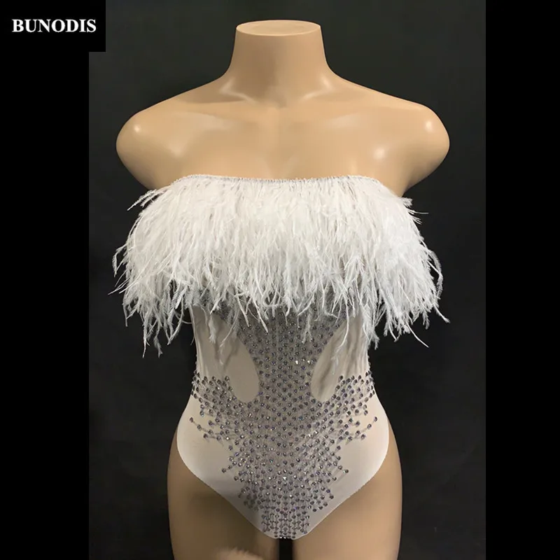 ZD460 Women Sexy Net Yarn White Tassel Bodysuit Sparkling Crystals Jumpsuit Nightclub Party Stage Wear Dancer Singer Bling
ZD460 Women Sexy Net Yarn White Tassel Bodysuit Sparkling Crystals Jumpsuit Nightclub Party Stage Wear Dancer Singer Bling