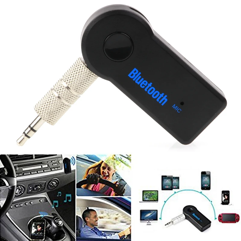 

3.5mm Car Bluetooth Receiver for Digma Vox S501 S502 S502F S503 S504 S505 S507 G450 A10 / Flash A2DP AUX Audio Wireless Receiver