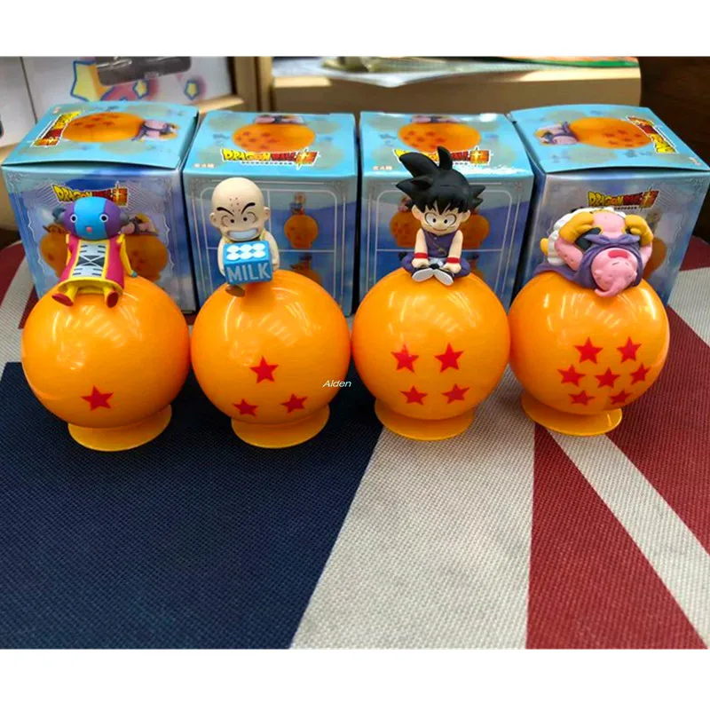 4Pcs/set Sit Bead Dragon Ball Q Version Son Goku Majin Buu Kulilin PVC Action Figure Collectible Model Toy BOX 6CM B138
4Pcs/set Sit Bead Dragon Ball Q Version Son Goku Majin Buu Kulilin PVC Action Figure Collectible Model Toy BOX 6CM B138
