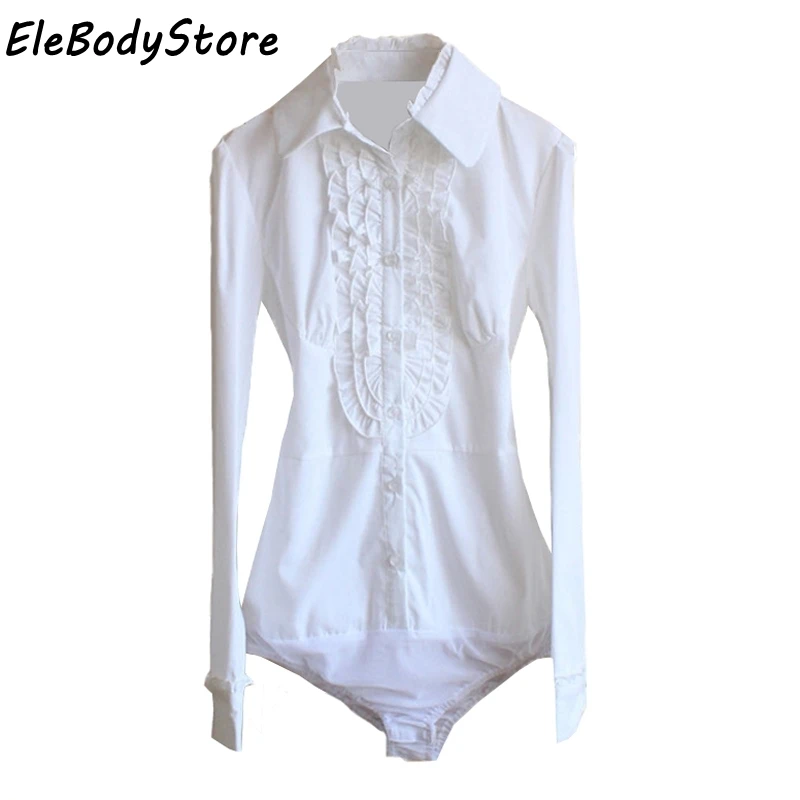 2019 Blouse Women Body Shirt Blouses Fashion Shirts Blusa Tops Womens Summer Ruffles Stand Collar Long Sleeve OL White Black
2019 Blouse Women Body Shirt Blouses Fashion Shirts Blusa Tops Womens Summer Ruffles Stand Collar Long Sleeve OL White Black