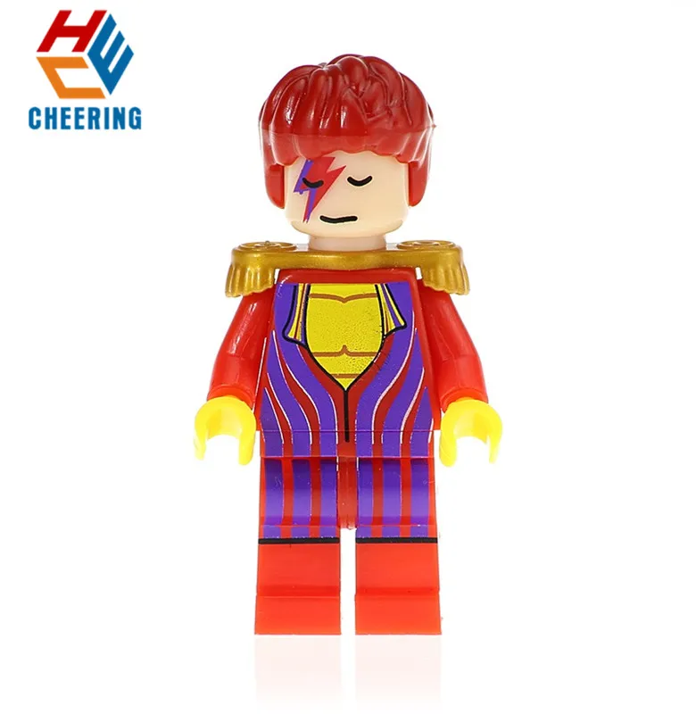 Single Sale Building Blocks Figures David Bowie Ziggy Stardust Captain Canuck Dexter Bricks Collection Toys For Children DA054
Single Sale Building Blocks Figures David Bowie Ziggy Stardust Captain Canuck Dexter Bricks Collection Toys For Children DA054