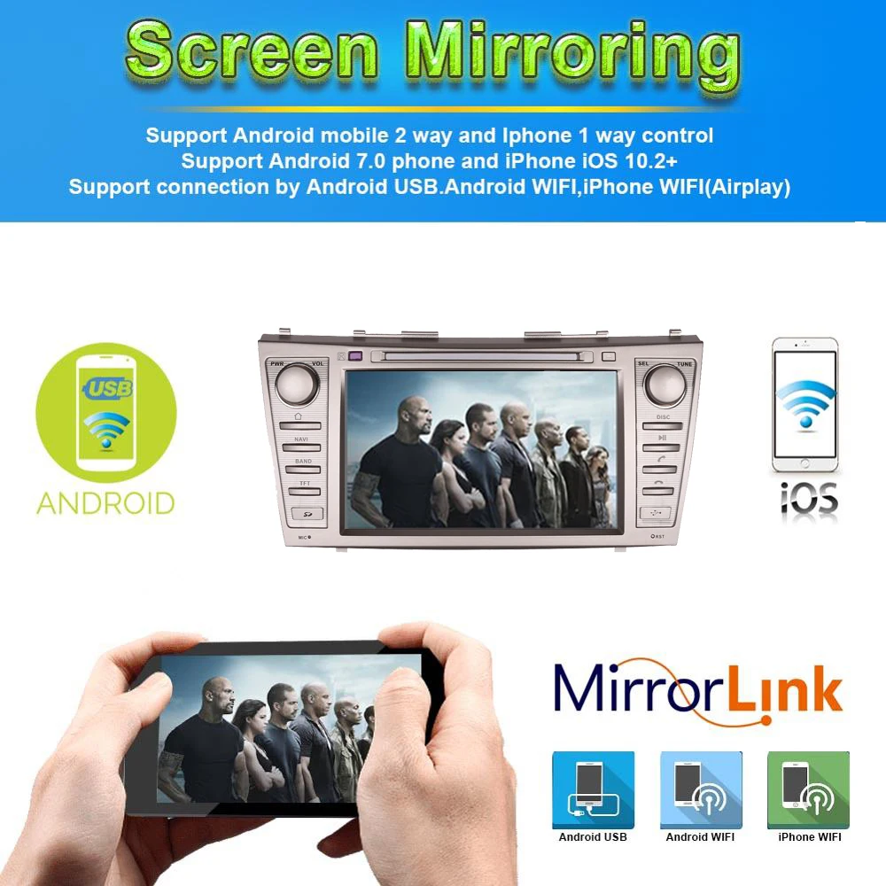 Flash Deal 2 Din 1024*600 8 core Android 9.0 car Radio for Toyota Camry 2006 2007 2008 2009 2010 2011 Car DVD GPS BT RDS Multimedia Player 5 Flash Deal 2 Din 1024*600 8 core Android 9.0 car Radio for Toyota Camry 2006 2007 2008 2009 2010 2011 Car DVD GPS BT RDS Multimedia Player 5