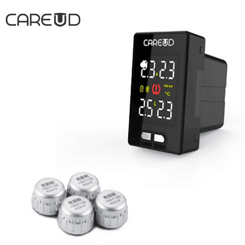 Tire Pressure Monitoring System U912 For Nissan TPMS 4PCS External Sensors Car Security System Easy Install Alarme Carro
Tire Pressure Monitoring System U912 For Nissan TPMS 4PCS External Sensors Car Security System Easy Install Alarme Carro