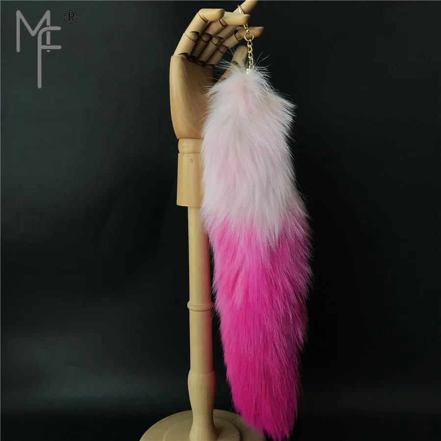 Magicfur - 40cm Real Fox Dyeing Gradient Pink Color Fox Tail Leather Tassel Keychain bag Charm Car Keyring Pendant
Magicfur - 40cm Real Fox Dyeing Gradient Pink Color Fox Tail Leather Tassel Keychain bag Charm Car Keyring Pendant