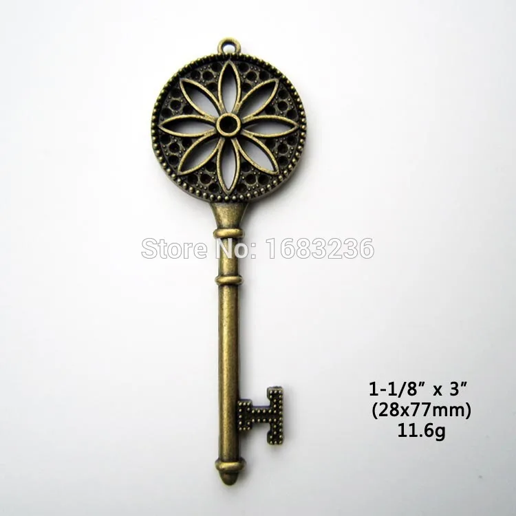 1x Heavy Duty Large Antique Vintage Vtg Old Look Decor Skeleton Key Pendant Bow Steampunk Charms Jewelry DIY 28x77mm 11.6g No.49
1x Heavy Duty Large Antique Vintage Vtg Old Look Decor Skeleton Key Pendant Bow Steampunk Charms Jewelry DIY 28x77mm 11.6g No.49