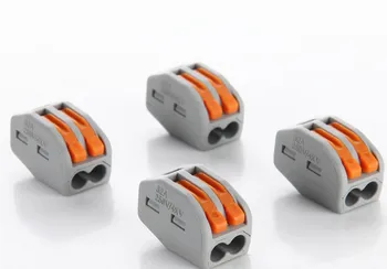 200PCS PCT-212 2 Pin Universal compact wire wiring connector conductor terminal block with lever
200PCS PCT-212 2 Pin Universal compact wire wiring connector conductor terminal block with lever