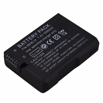1Pcs 1500mAh EN-EL14 EN-EL14a Battery Pack for Nikon P7200 P7700 P7100 D5500 D5600 D5300 D5200 D3200 D3300 D5100 D3100 Battery
1Pcs 1500mAh EN-EL14 EN-EL14a Battery Pack for Nikon P7200 P7700 P7100 D5500 D5600 D5300 D5200 D3200 D3300 D5100 D3100 Battery