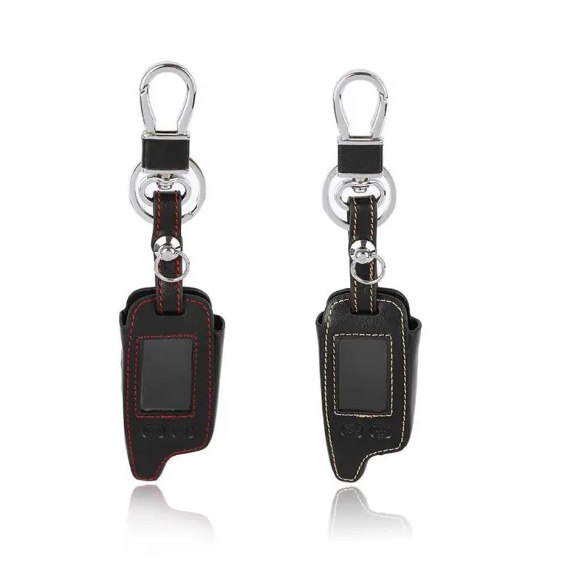 5 Buttons Remote Leather Key Cover Case For Tomahawk TW9010 TW9030 Two Way Alarm System LCD Controller Keychain
5 Buttons Remote Leather Key Cover Case For Tomahawk TW9010 TW9030 Two Way Alarm System LCD Controller Keychain
