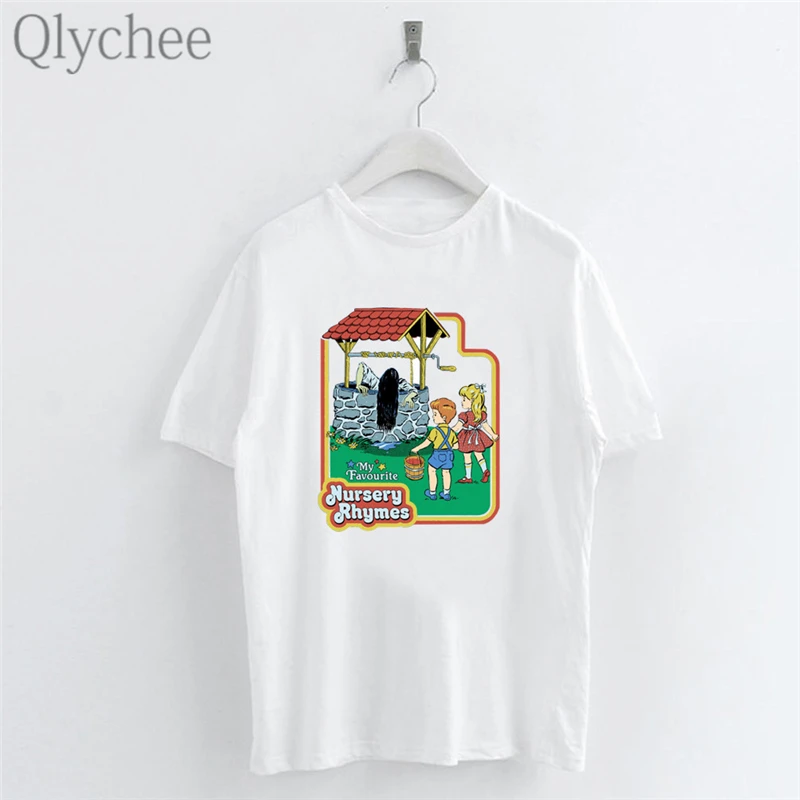 Qlychee Harajuku Devil Series Print Female T-shirts Top Tees Crew Neck Nursery Rhymes Short Sleeve Loose Women T Shirts Top Tees
Qlychee Harajuku Devil Series Print Female T-shirts Top Tees Crew Neck Nursery Rhymes Short Sleeve Loose Women T Shirts Top Tees