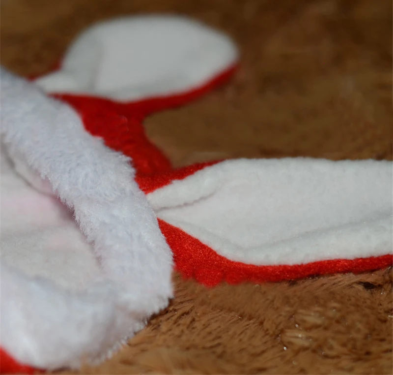 Cute Dog Puppy Rabbit Costume Christmas Pet Dog Clothes Cat Rabbit Hat Hoodie Coat Jackets Winter Warm FleeceDog Outfit (3)