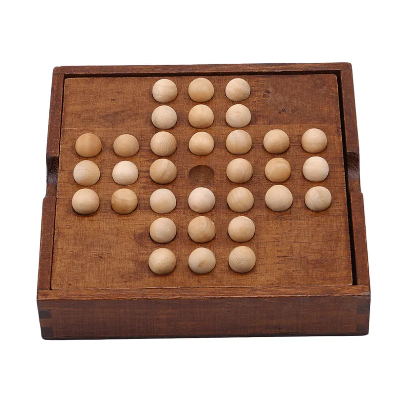 Adult Classical Educational Toys Europe Board Game Single Chess Peg Solitaire Diamond Move Independently Cognitive Ability Toy
Adult Classical Educational Toys Europe Board Game Single Chess Peg Solitaire Diamond Move Independently Cognitive Ability Toy