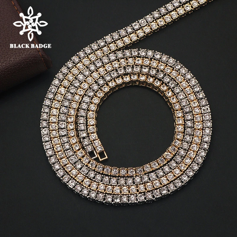 Custom Hip Hop Gold Finish 5mm Rhinestone Tennis Link Charm Punk Men'sJewelry Fashion Bling Bling Necklace Choker Long Chain
Custom Hip Hop Gold Finish 5mm Rhinestone Tennis Link Charm Punk Men'sJewelry Fashion Bling Bling Necklace Choker Long Chain