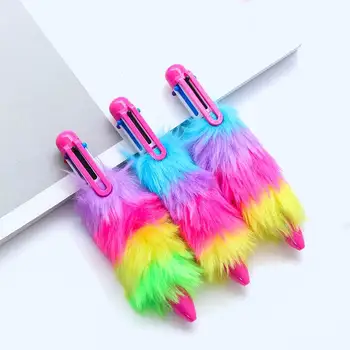 200 Pcs New Shape Creative Design Color Plush Refills 6 Colors Ballpoint Pen Cartoon Stationery Pen Student Stationery
200 Pcs New Shape Creative Design Color Plush Refills 6 Colors Ballpoint Pen Cartoon Stationery Pen Student Stationery