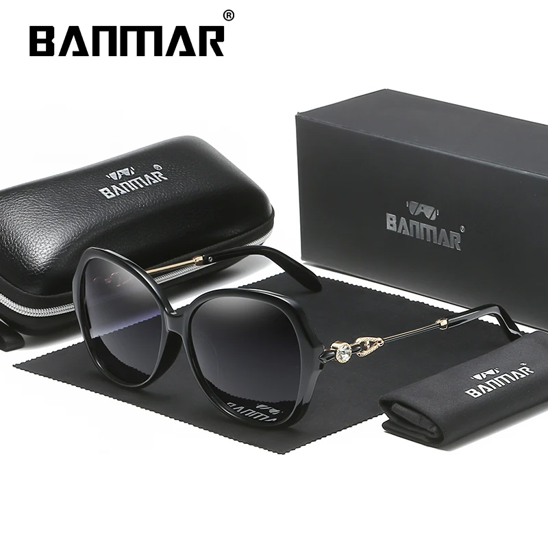 BANMAR BRAND DESIGN Polarized Sunglasses Women Sunglasses Female Rhinestone Inlay Unique Frame Shades Oculos De Sol UV400 A420
BANMAR BRAND DESIGN Polarized Sunglasses Women Sunglasses Female Rhinestone Inlay Unique Frame Shades Oculos De Sol UV400 A420