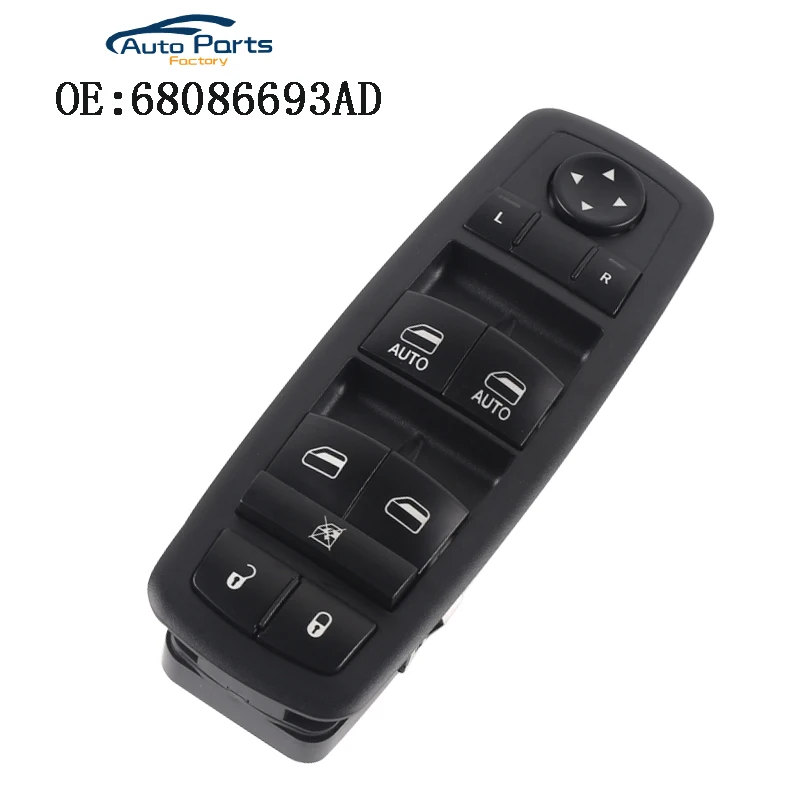 New Front Door Master Power Window Switch For Dodge Durango 2011-2013 68086693AD 68086693AC 68086693AE
New Front Door Master Power Window Switch For Dodge Durango 2011-2013 68086693AD 68086693AC 68086693AE
