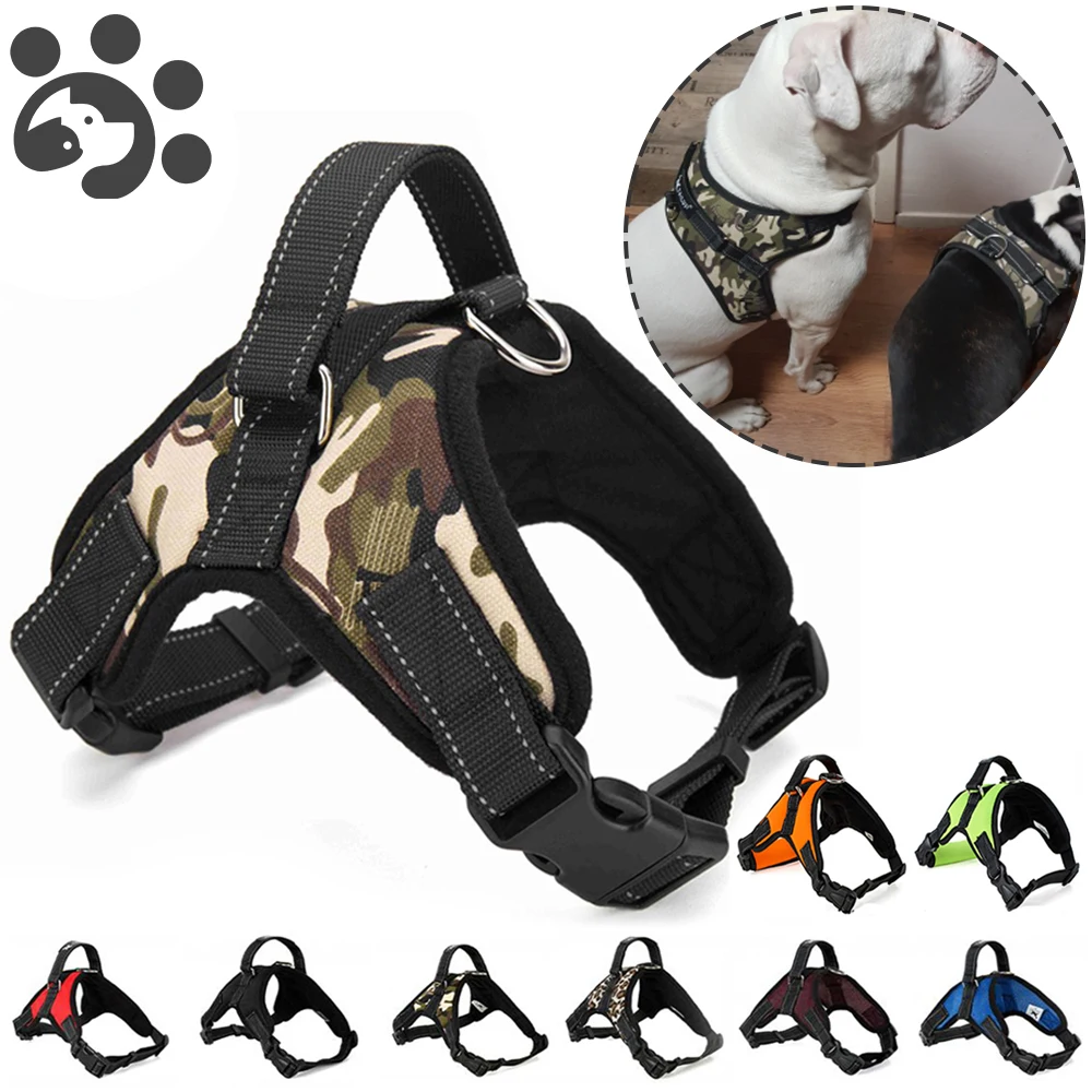 Reflective Dog Harness Lead Collar Adjustable K9 Harness Vest Chewproof Dog Harness for Large Small Dog Chihuahua Pitbull MP0001
Reflective Dog Harness Lead Collar Adjustable K9 Harness Vest Chewproof Dog Harness for Large Small Dog Chihuahua Pitbull MP0001