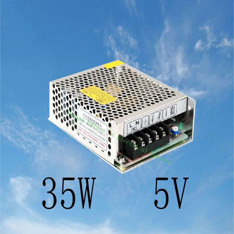 led power supply switch 35W 5V 7A power supply unit ac dc converter S-35-5 35W 5V variable dc voltage regulator
led power supply switch 35W 5V 7A power supply unit ac dc converter S-35-5 35W 5V variable dc voltage regulator