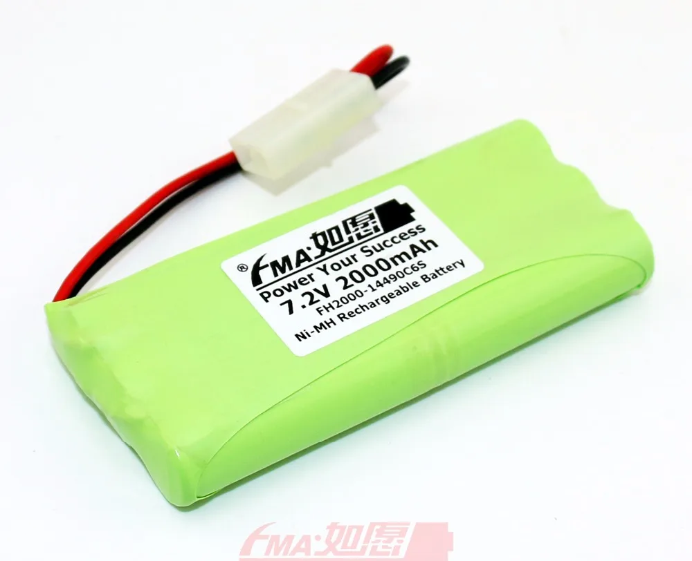 Ni-MH 7.2V 2000mAh Rechargeable Battery for Model Toy Remote Control F1 Car AA6SH US
Ni-MH 7.2V 2000mAh Rechargeable Battery for Model Toy Remote Control F1 Car AA6SH US
