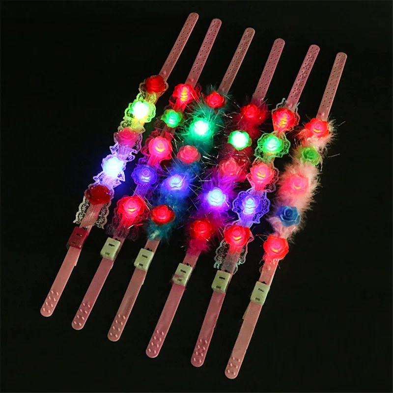 Kids Girls Party Hair Wreath LED Light Up Flower Headband Flashing Glowing Crown Masquerade Hairband Luminous Garlands
Kids Girls Party Hair Wreath LED Light Up Flower Headband Flashing Glowing Crown Masquerade Hairband Luminous Garlands