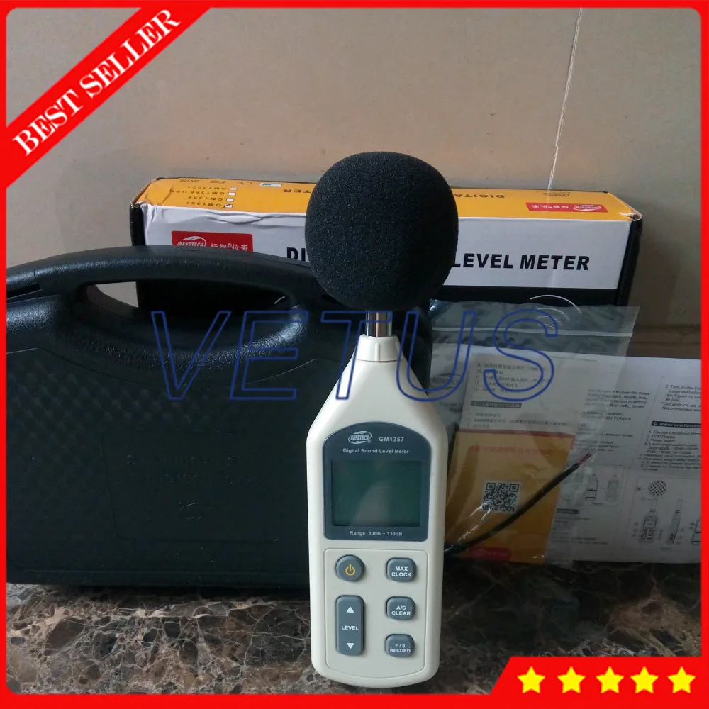 GM1357 30 ~ 130 dB Decibel USB Noise Measurement Digital Sound Level Meter
GM1357 30 ~ 130 dB Decibel USB Noise Measurement Digital Sound Level Meter