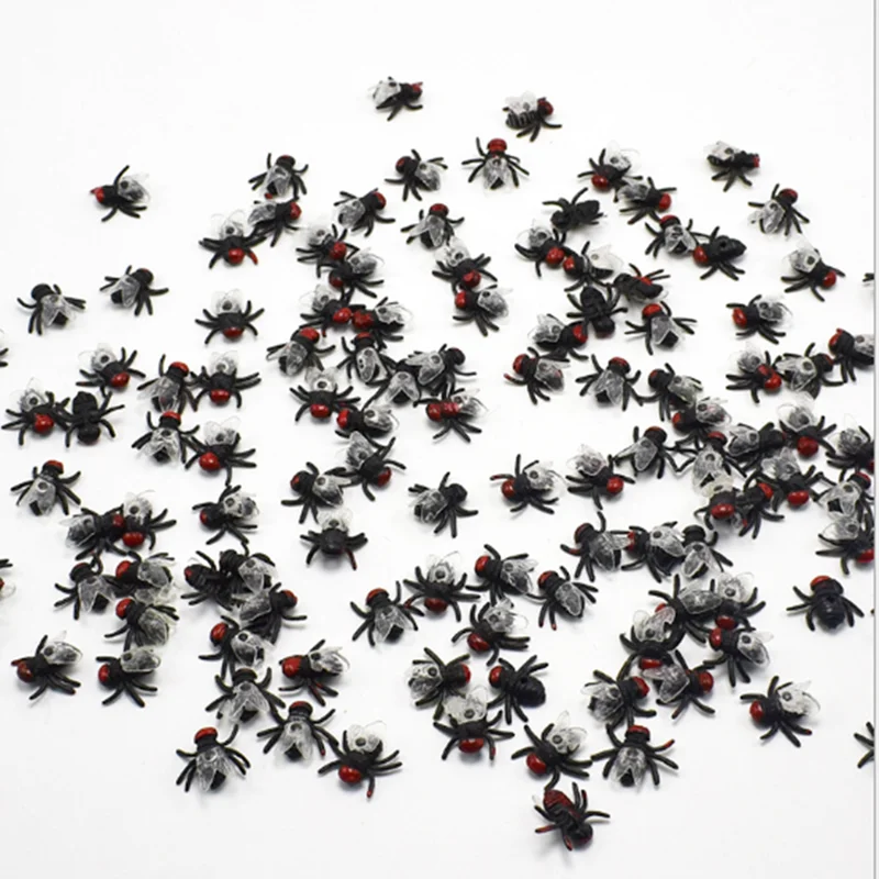 50 pcs/set Jokes Funny Toys Gags Rubber Flies Halloween Joking Bugs Toys for Kids Adult Fool's Day Props Decor Simulation Insect
50 pcs/set Jokes Funny Toys Gags Rubber Flies Halloween Joking Bugs Toys for Kids Adult Fool's Day Props Decor Simulation Insect