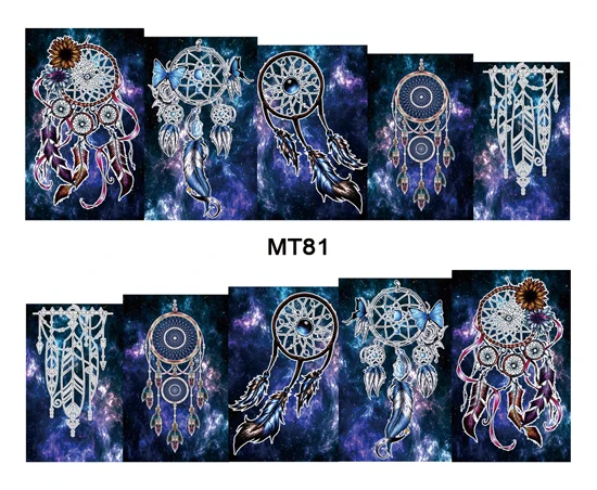 Decal Nail MT81 Full Cover Indian Violet Dream Catcher Nail Art Water Sticker Decal For Nail Art Tattoo Tips DIY Nail
Decal Nail MT81 Full Cover Indian Violet Dream Catcher Nail Art Water Sticker Decal For Nail Art Tattoo Tips DIY Nail