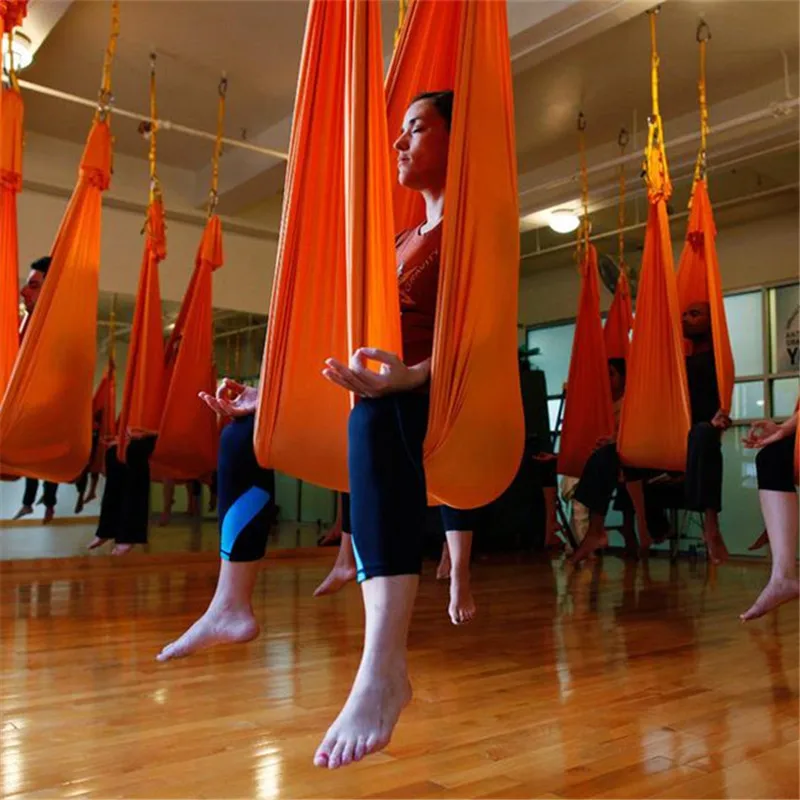 Elastic 5 meters 2018 Aerial Yoga Hammock Swing Latest Multifunction Anti-gravity Yoga belts for yoga training Yoga for sporting
Elastic 5 meters 2018 Aerial Yoga Hammock Swing Latest Multifunction Anti-gravity Yoga belts for yoga training Yoga for sporting