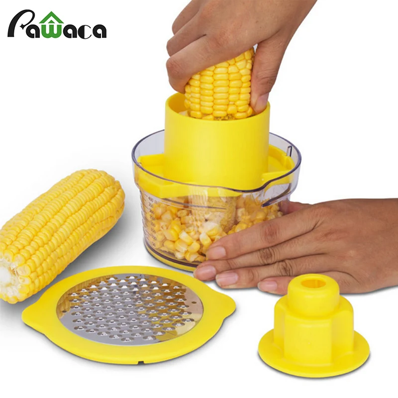 Cob Corn Stripper Stainless Steel Corn Stripping Tool Corn Slicer Cutter Spiralizer Ginger Grater Multi-function Kitchen Gadgets
Cob Corn Stripper Stainless Steel Corn Stripping Tool Corn Slicer Cutter Spiralizer Ginger Grater Multi-function Kitchen Gadgets