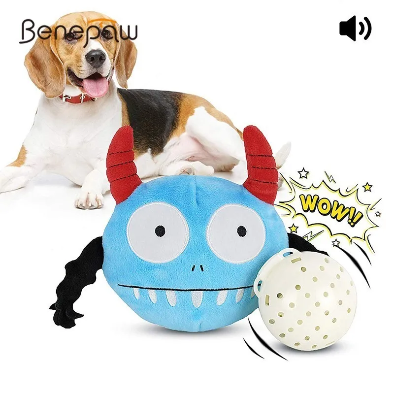 Электронный мяч для собак Benepaw, экологичный плюшевый чехол, интерактивные игрушки для домашних собак игр, автоматическая активная игрушка для щенков
Электронный мяч для собак Benepaw, экологичный плюшевый чехол, интерактивные игрушки для домашних собак игр, автоматическая активная игрушка для щенков