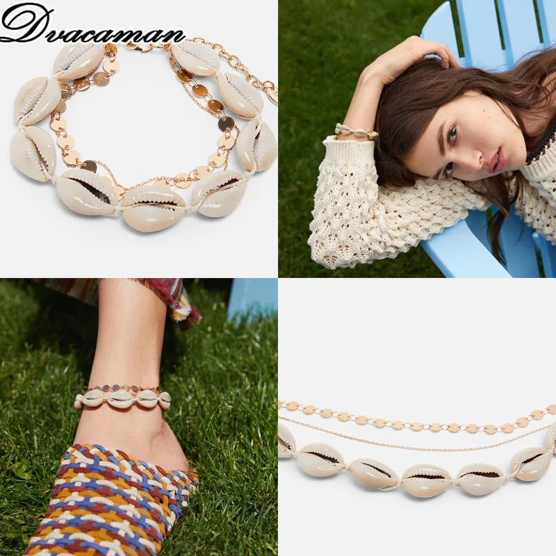 Dvacaman Boho Gold ZA 2/PCS Set Shell Bracelets for Women Girls 2019 Trendy Party Ethnic Jewelry Shell Charm Bracelet Jewelry
Dvacaman Boho Gold ZA 2/PCS Set Shell Bracelets for Women Girls 2019 Trendy Party Ethnic Jewelry Shell Charm Bracelet Jewelry