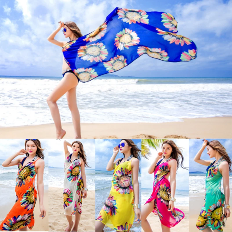 Summer Ladies Print Satin Silk Scarf Oversized Chiffon Women Pareo Beach Shawl Cover Up Wrap Sarong Sunscreen Female Long Cape
Summer Ladies Print Satin Silk Scarf Oversized Chiffon Women Pareo Beach Shawl Cover Up Wrap Sarong Sunscreen Female Long Cape