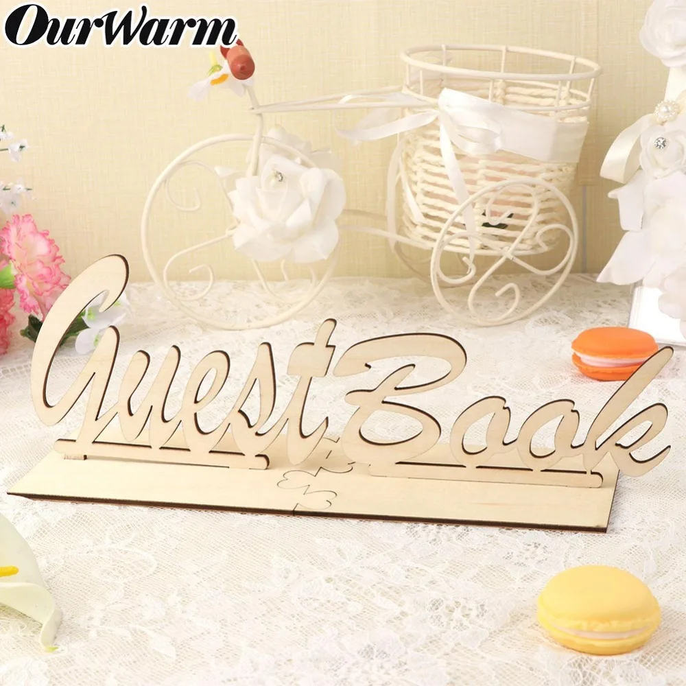OurWarm Rustic Wooden Guest Book Wedding Sign Table Guestbook Sign Wedding Birthday Baby Shower Party DIY Table Decoration
OurWarm Rustic Wooden Guest Book Wedding Sign Table Guestbook Sign Wedding Birthday Baby Shower Party DIY Table Decoration