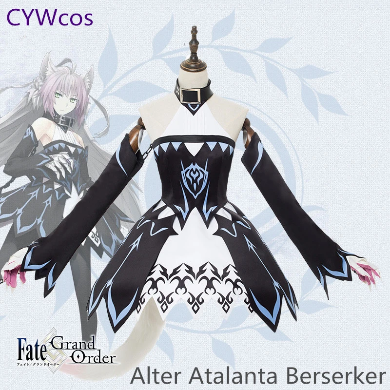 Fate/Grand Order Alter Atalanta Berserker Black Cosplay Costume Halloween Summer Dress Uniforms Costumes Dress+Socks+Gloves
Fate/Grand Order Alter Atalanta Berserker Black Cosplay Costume Halloween Summer Dress Uniforms Costumes Dress+Socks+Gloves