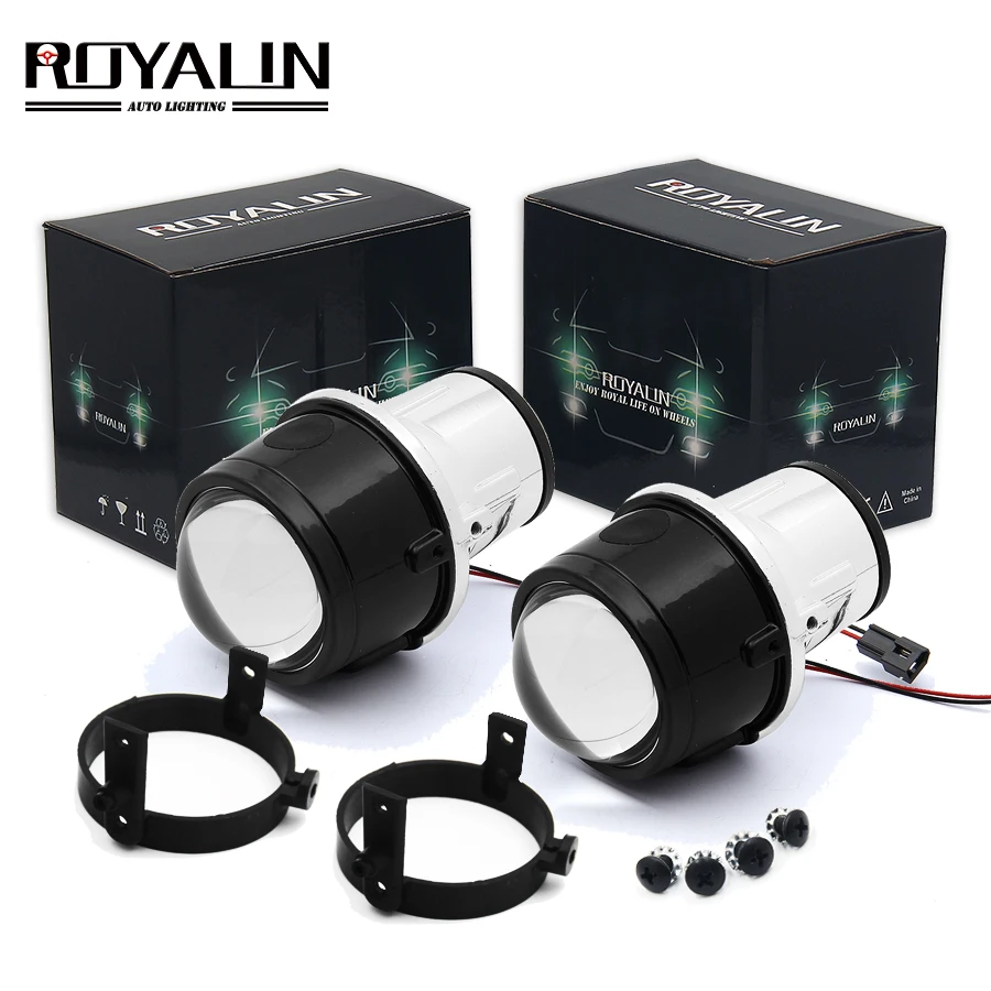 ROYALIN Bi-Xenon Projector Fog Lens for Mazda MAX5 CX5 CX7 Axela Atenza 2.5'' Full Metal H11 HID Fog Lenses for Car Styling DIY
ROYALIN Bi-Xenon Projector Fog Lens for Mazda MAX5 CX5 CX7 Axela Atenza 2.5'' Full Metal H11 HID Fog Lenses for Car Styling DIY