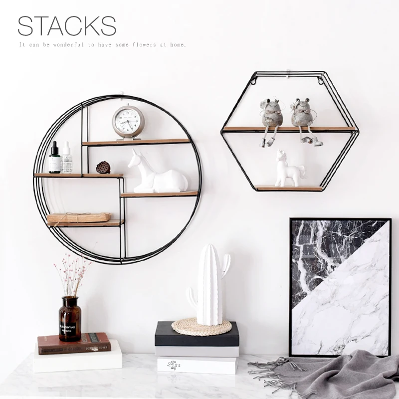 Ins hot balck American style Nordic Wall Storage Holders Racks metal geometric round Modern Design Hanger corridor Rail bookrack
Ins hot balck American style Nordic Wall Storage Holders Racks metal geometric round Modern Design Hanger corridor Rail bookrack
