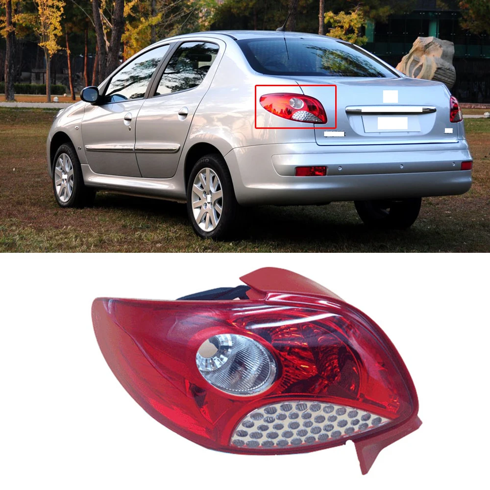 CAPQX 1PCS For Peugeot 207 Saloon Sedan Rear Light Tail Light Brake Taillight Stop light Parking Lamp taillamp
CAPQX 1PCS For Peugeot 207 Saloon Sedan Rear Light Tail Light Brake Taillight Stop light Parking Lamp taillamp