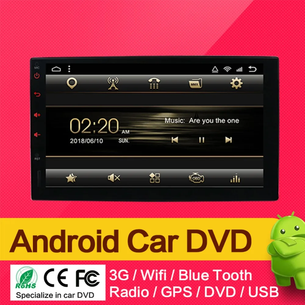 Bosion 7' Multi-Touch Car Video, Audio Player with Rear Camera, Android 7.1 Car Radio with in Dash GPS Navigation
Bosion 7' Multi-Touch Car Video, Audio Player with Rear Camera, Android 7.1 Car Radio with in Dash GPS Navigation