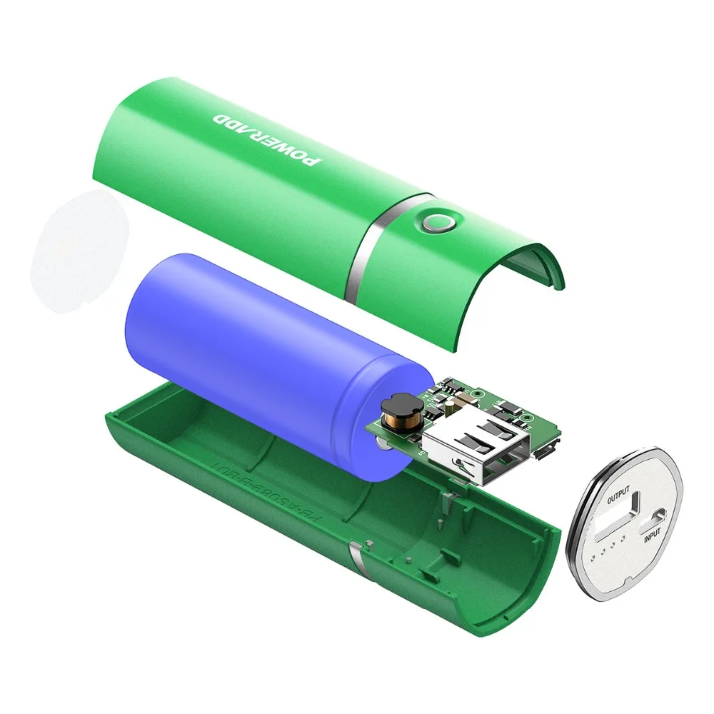 Power add Slim2 5000 mAh портативное зарядное устройство Внешний аккумулятор с Умной