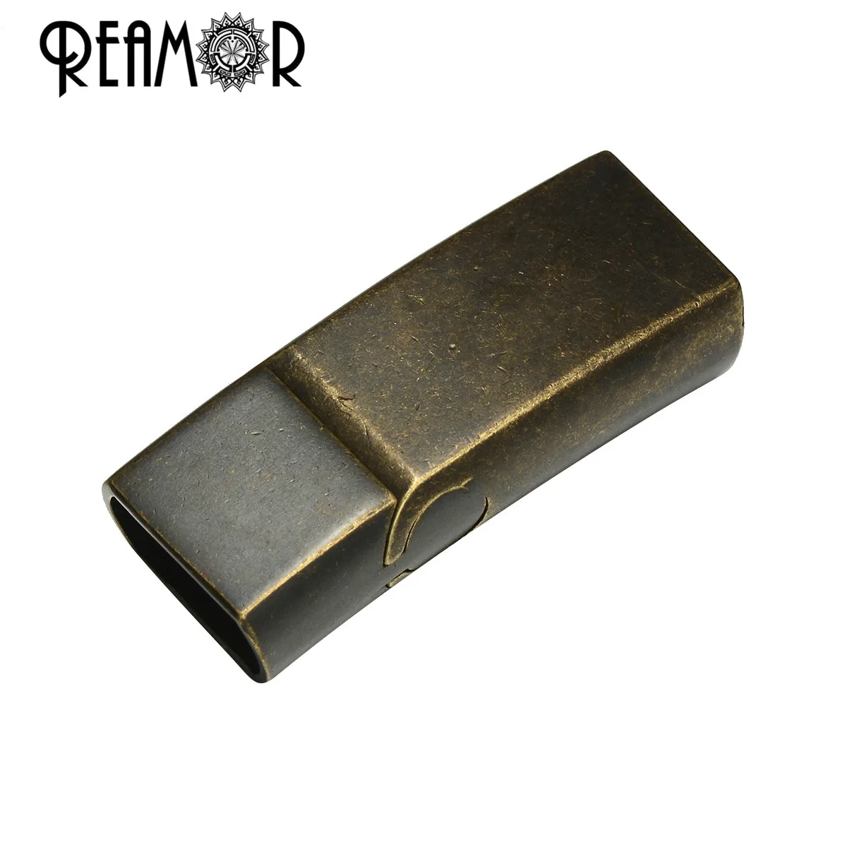 REAMOR 5pcs/lot Retro 12*6mm Stainless Steel Magnetic Clasp Leather Bracelet Connectors For DIY Bangle Jewelry Making Findings
REAMOR 5pcs/lot Retro 12*6mm Stainless Steel Magnetic Clasp Leather Bracelet Connectors For DIY Bangle Jewelry Making Findings