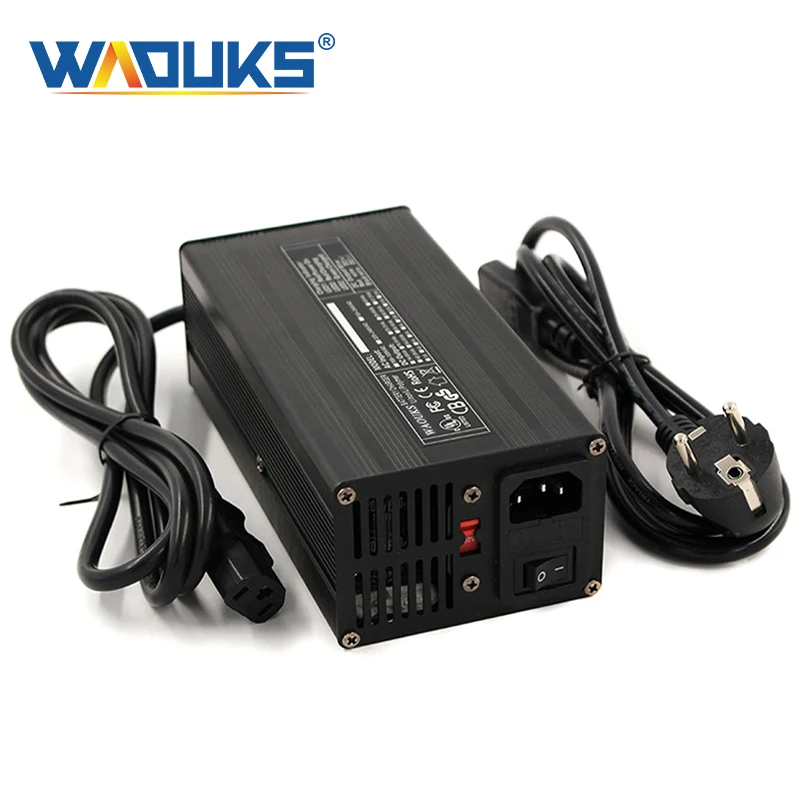 75.6V 4A Li-ion Battery Charger For 18S 66.6V Lipo/LiMn2O4/LiCoO2 Battery Charger For E-bike Aluminum shell With fan
75.6V 4A Li-ion Battery Charger For 18S 66.6V Lipo/LiMn2O4/LiCoO2 Battery Charger For E-bike Aluminum shell With fan