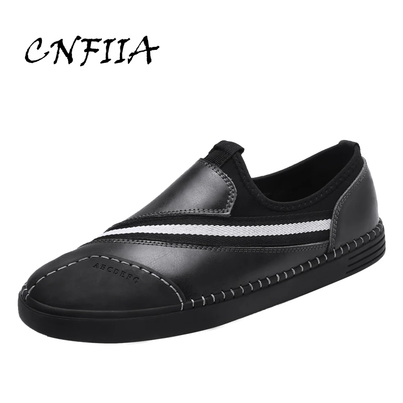 CNFIIA Men Loafers Male Leather Genuine Designer Shoes Black Red 2018 Fashion Autumn Shoes Man Luxury Brand Footwear Handmade
CNFIIA Men Loafers Male Leather Genuine Designer Shoes Black Red 2018 Fashion Autumn Shoes Man Luxury Brand Footwear Handmade